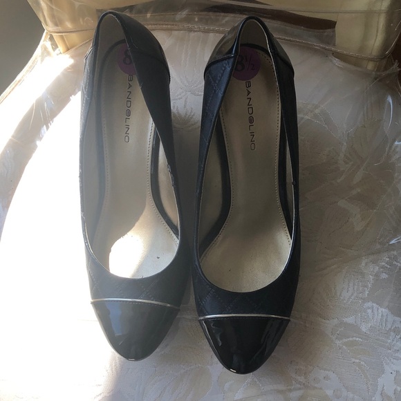 Bandolino Shoes - Bandolino Black Patent Leather Heels
